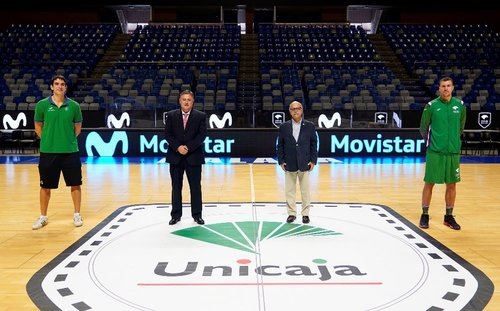 Movistar renueva su patrocinio con Unicaja una temporada más