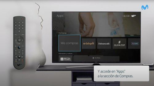 Movistar+ integra un sistema de compras en las Living Apps