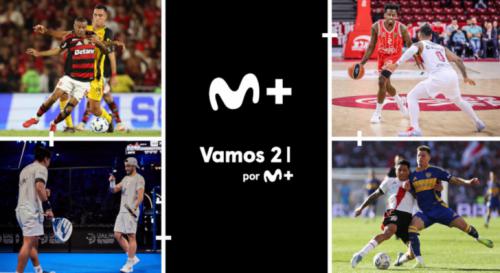 Movistar Plus+ reorganiza su oferta deportiva con el lanzamiento de ‘Vamos 2 por M+’ en el dial 51