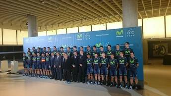 Telefónica presenta la plantilla del Movistar Team de ciclismo para 2015
