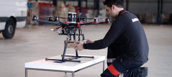 MRW apuesta por el envío de paquetes con drones