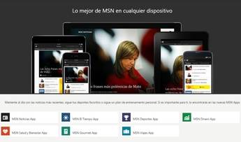Ya están disponibles las MSN apps para iOS, Android y dispositivos Amazon
