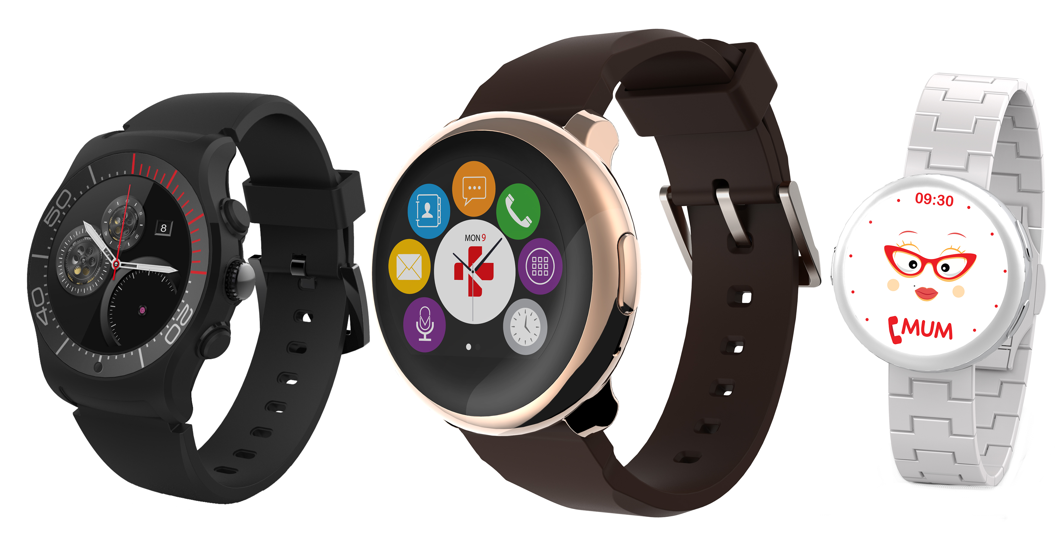 MyKronoz presenta tres nuevos smartwatches en el MWC 2016