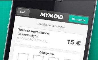 Mymoid hace posible pagar por móvil de forma segura
