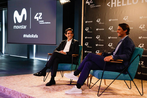 Rafa Nadal renueva con Telefónica cinco años más