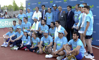 Nadal pudo con todos en la pista de Distrito T