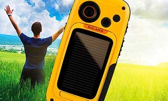 Naical Solaris: Smartphone solar y sumergible