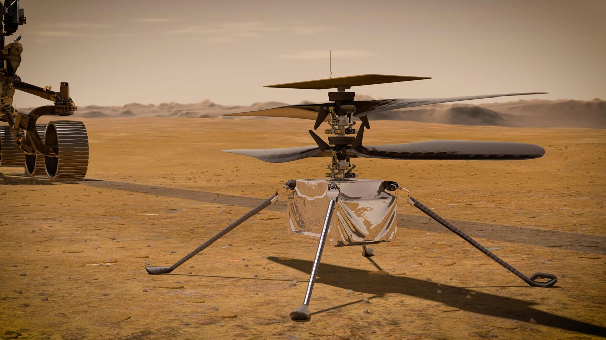 La NASA logra hacer volar el Ingenuity en Marte