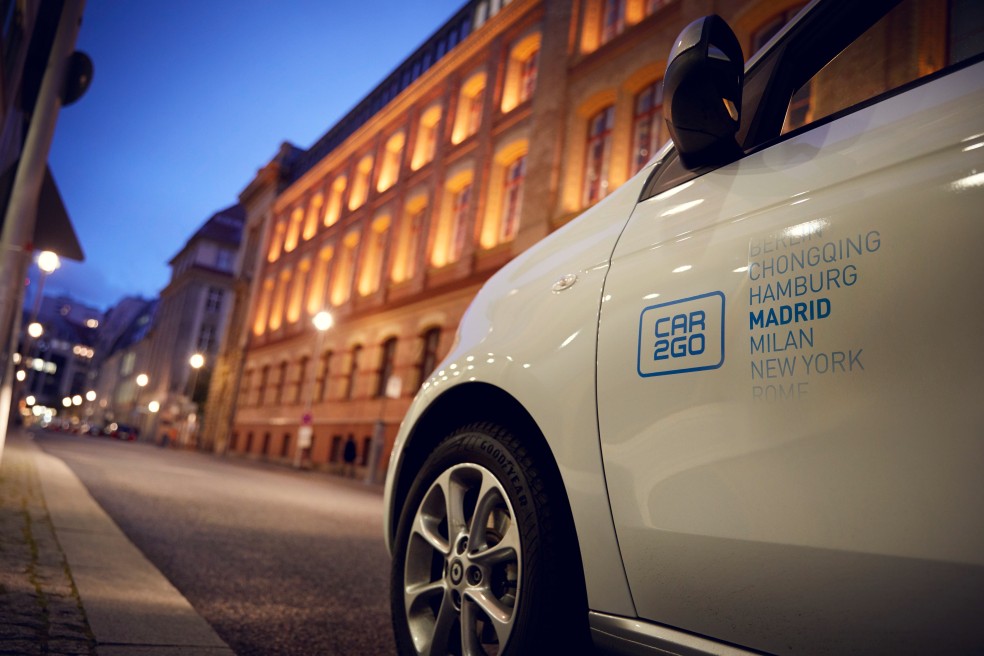 CAR2GO colabora en el proyecto piloto sobre Transformación Sostenible de la Movilidad en la UPM