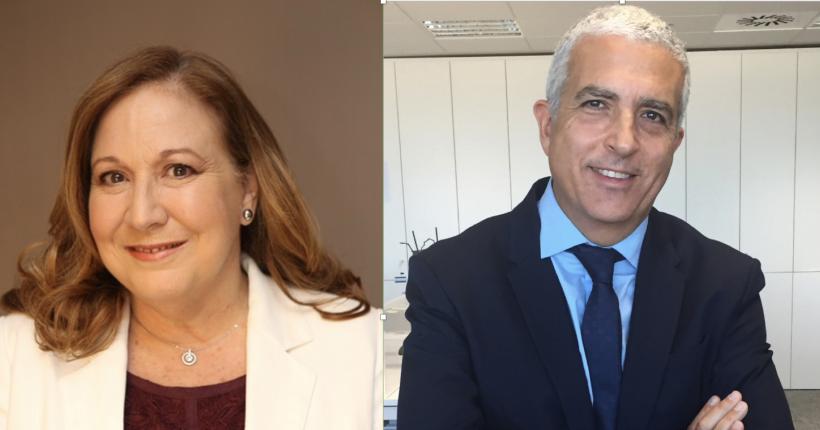 María Ángeles Sallé Alonso, directora de ONTSI, y Luis Prieto Cuerdo, director de Economía Digital de Red.es