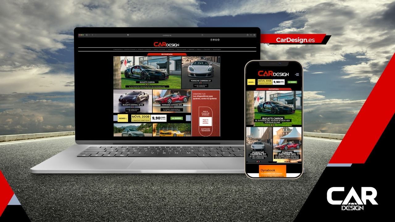 Diseño de la página web CarDesign.es