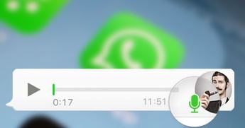 WhatsApp permite ahora escuchar las notas de voz antes de enviarlas