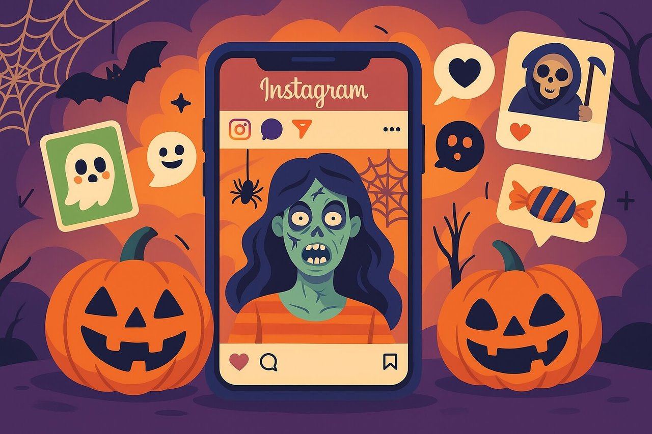 Instagram celebra Halloween con nuevos filtros, efectos y desafíos interactivos para sus usuarios