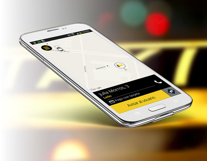 Taxistas lanzan una app que permite compartir trayectos y gastos