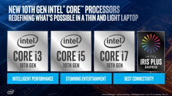 Intel expande la familia de la 10ª generación de procesadores móviles Intel Core
