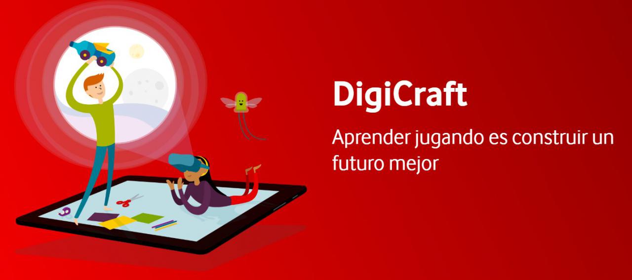 Vodafone lanza nuevos contenidos de formación para DigiCraft y un ciclo de aprendizaje para 500 pymes