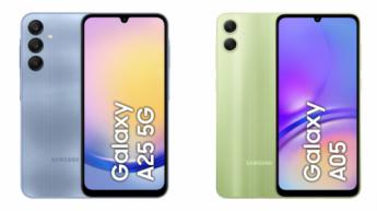 Samsung amplía su serie Galaxy A en España con los nuevos Galaxy A25 5G y Galaxy A05s