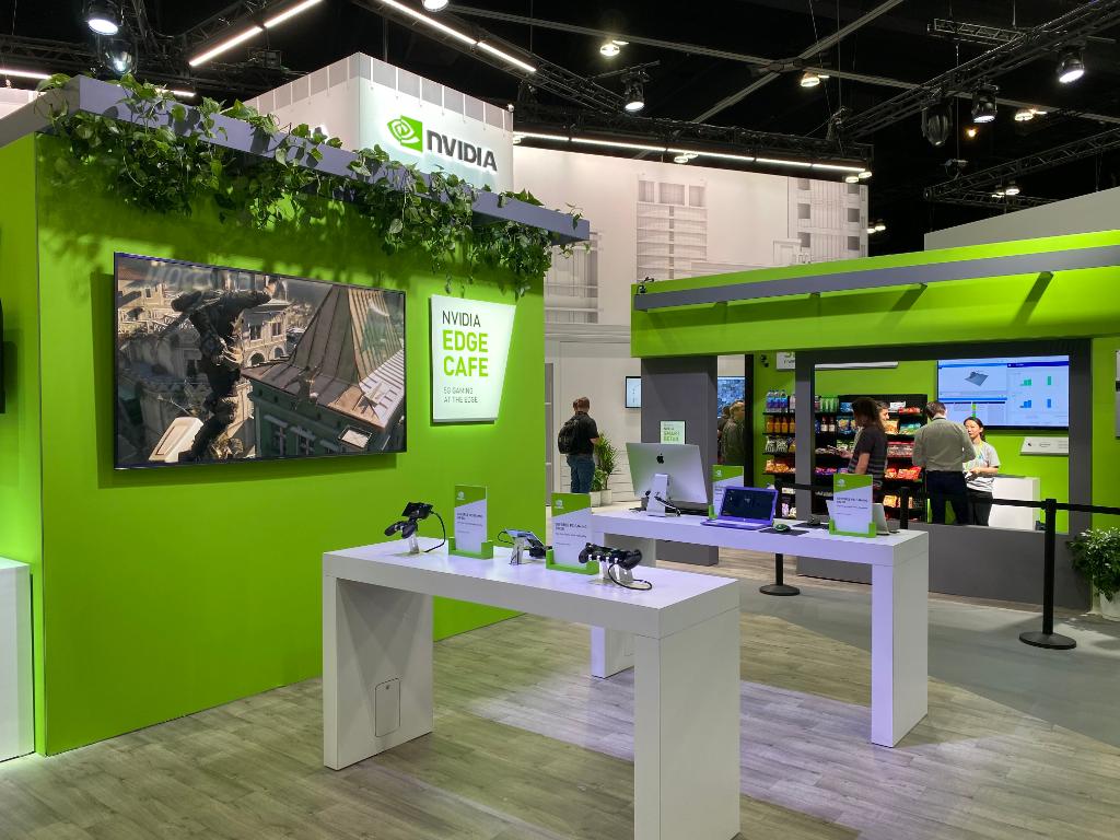 Stand de Nvidia en el MWC Barcelona 2019