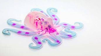 Harvard presenta Octobot, el primer robot flexible sin batería ni cables