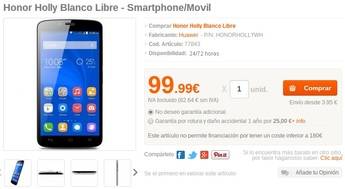 Los consumidores bajan el precio del ‘Honor Holly’ a 99€