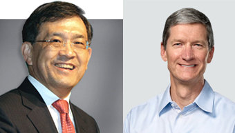 Llega la esperada reunión entre los CEOs de Apple y Samsung para frenar la guerra de patentes 