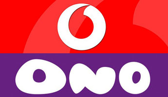 Logos de Vodafone y Ono.