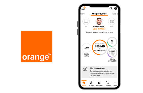 Orange renueva su app Mi Orange, mejorando la experiencia de uso
