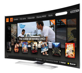 Orange venderá televisores con descuentos a sus clientes