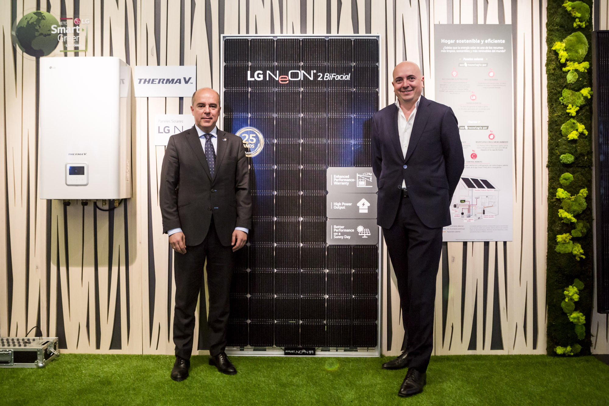 LG trae a España sus paneles de baterías y energía solar