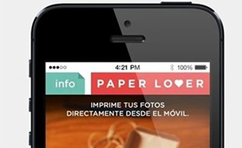 Paper Lover, imprime al instante fotografías desde tu iPhone