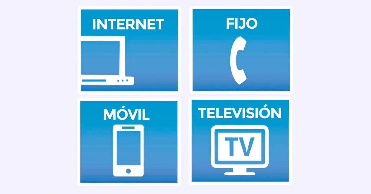 Los paquetes convergentes con televisión se han encarecido un 50% en tres años