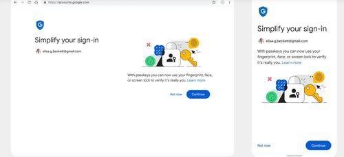 Google Workspace integra Passkey para acceder sin contraseña