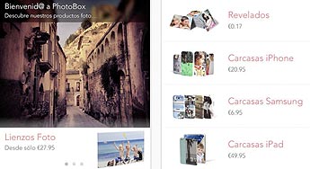 Photobox lanza una app para imprimir fotos