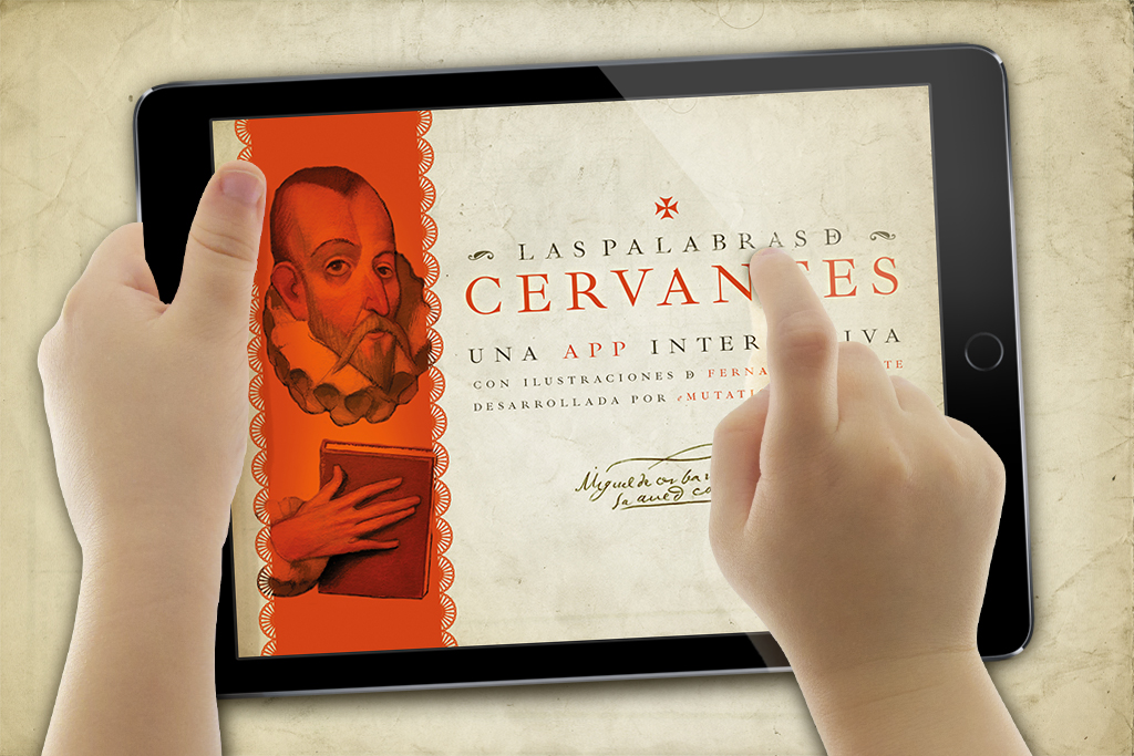 Una aplicación para disfrutar de Cervantes