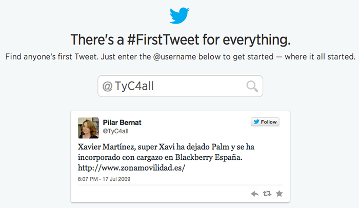 Descubre cuál fue tu primer tweet en el octavo cumpleaños de Twitter