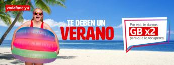 Vodafone Yu duplica los gigas a todos sus clientes gratis para el verano