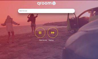 Qroom, escucha música enseguida sin registros