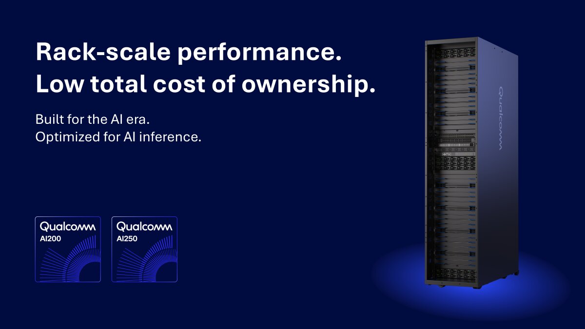 Qualcomm entra en la carrera por los chips de IA para centros de datos