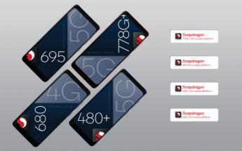 Qualcomm presenta los Snapdragon 778G Plus 5G, el 695 5G, el 480 Plus 5G y el 680 4G