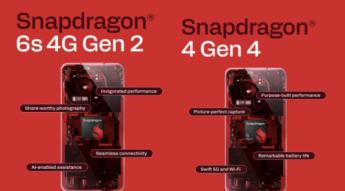 Qualcomm refuerza la gama media y de entrada con Snapdragon 6s 4G Gen 2 y Snapdragon 4 Gen 4