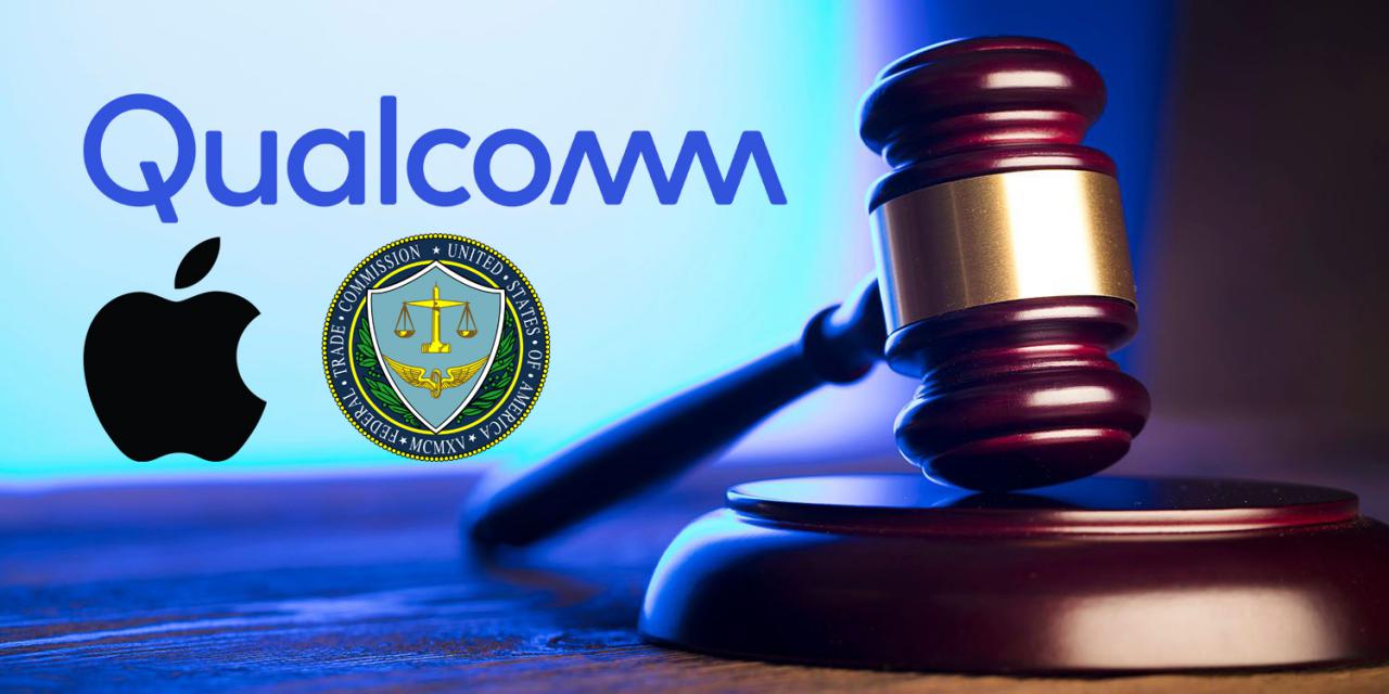 La guerra entre Qualcomm y Apple continúa, pero la FTC apoya a los de Cupertino