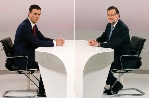 El debate Rajoy-Sánchez en Twitter