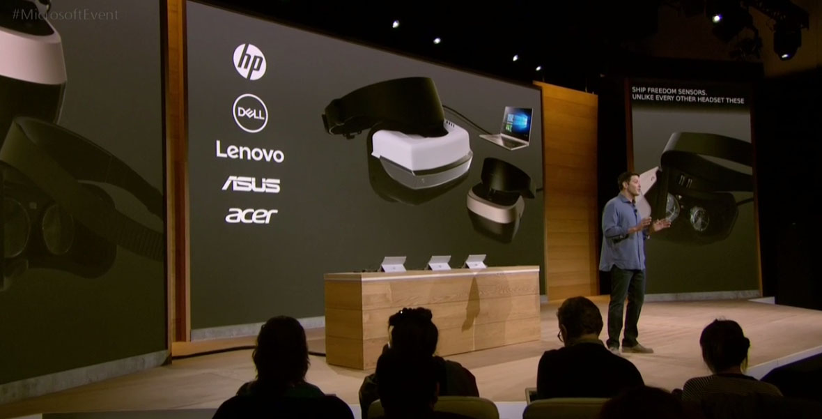 Cinco fabricantes desarrollan gafas VR para Windows 10