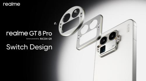 Realme estrenará la primera cámara modular en su nuevo Realme GT 8 Pro