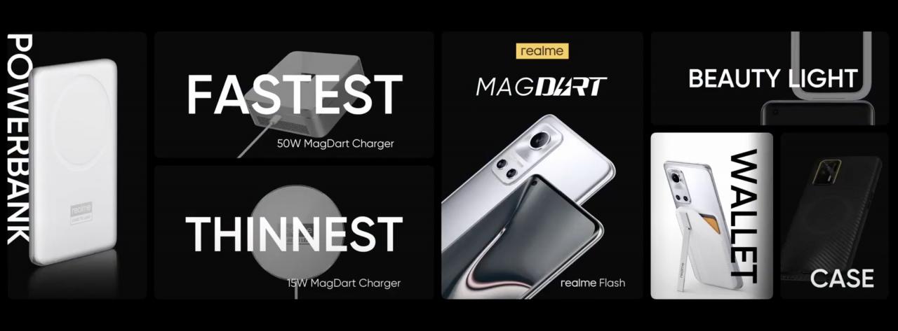 Realme lanza MagDart, la primera carga inalámbrica magnética para Android