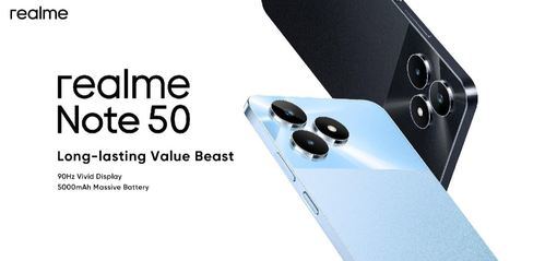 Realme lanza el Note 50: oferta de lanzamiento a solo 99€