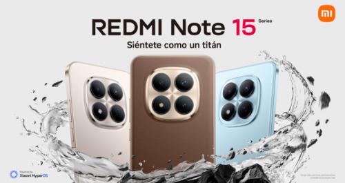 Xiaomi refuerza la gama media con la nueva serie Redmi Note 15, centrada en resistencia, batería y fotografía