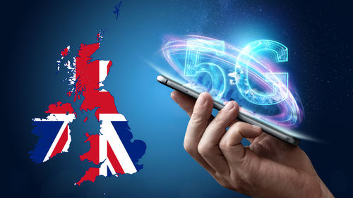 Reino Unido recauda 1.587 millones de euros en la subasta de 5G