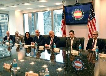 Silicon Valley se reunió con Trump, y las caras largas fueron protagonistas