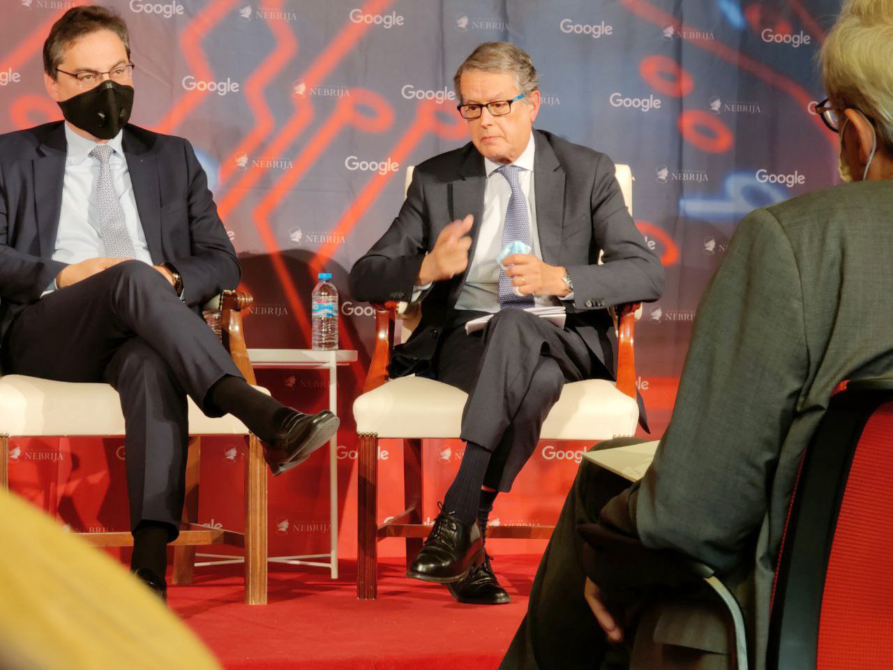 Roberto Sánchez, Secretario de Estado de Telecomunicaciones e Infraestructuras Digitales, durante el encuentro Diálogos Google Nebrija